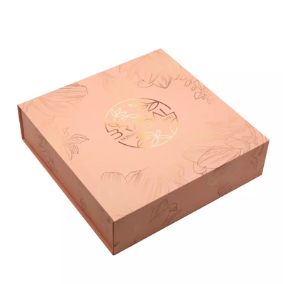 Коробка подарка складчатости магнита бумажная упаковывая для духов продуктов заботы кожи